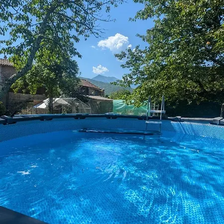 Magnifique Avec Vue Montagne Au Coeur Des Pyrenees Avec Piscine Proche Station De